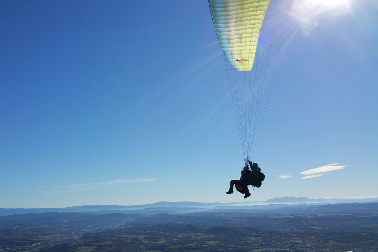 Vol en Parapent